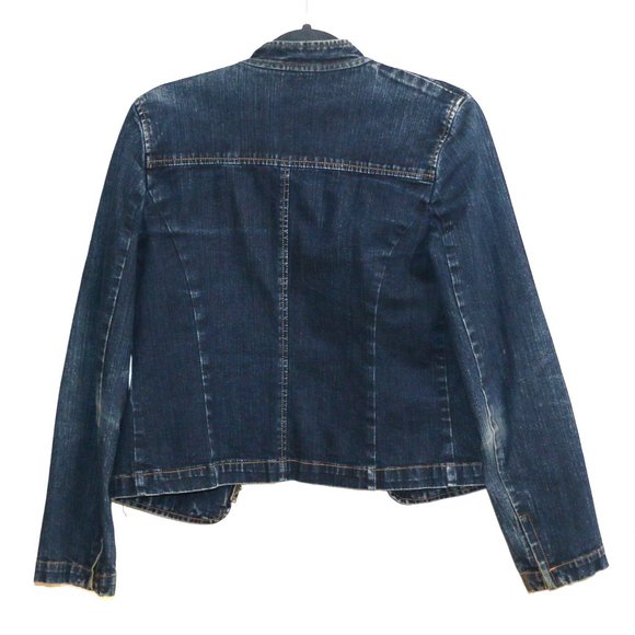 Kenneth Cole NY Jean Jacket  Size: 6 - Picture 2 of 3